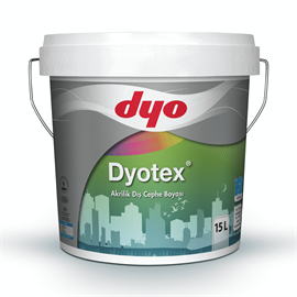 DYO DYOTEX Saf Akrilik Dış Cephe Boyası 7,5 L