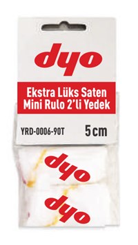 DYO Extra Lüks Saten Mini Rulo 5 cm (2'li Yedek)