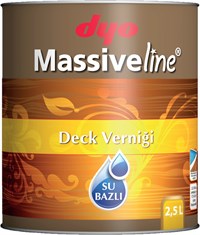 DYO Massiveline Su Bazlı Deck Verniği 2,5 L